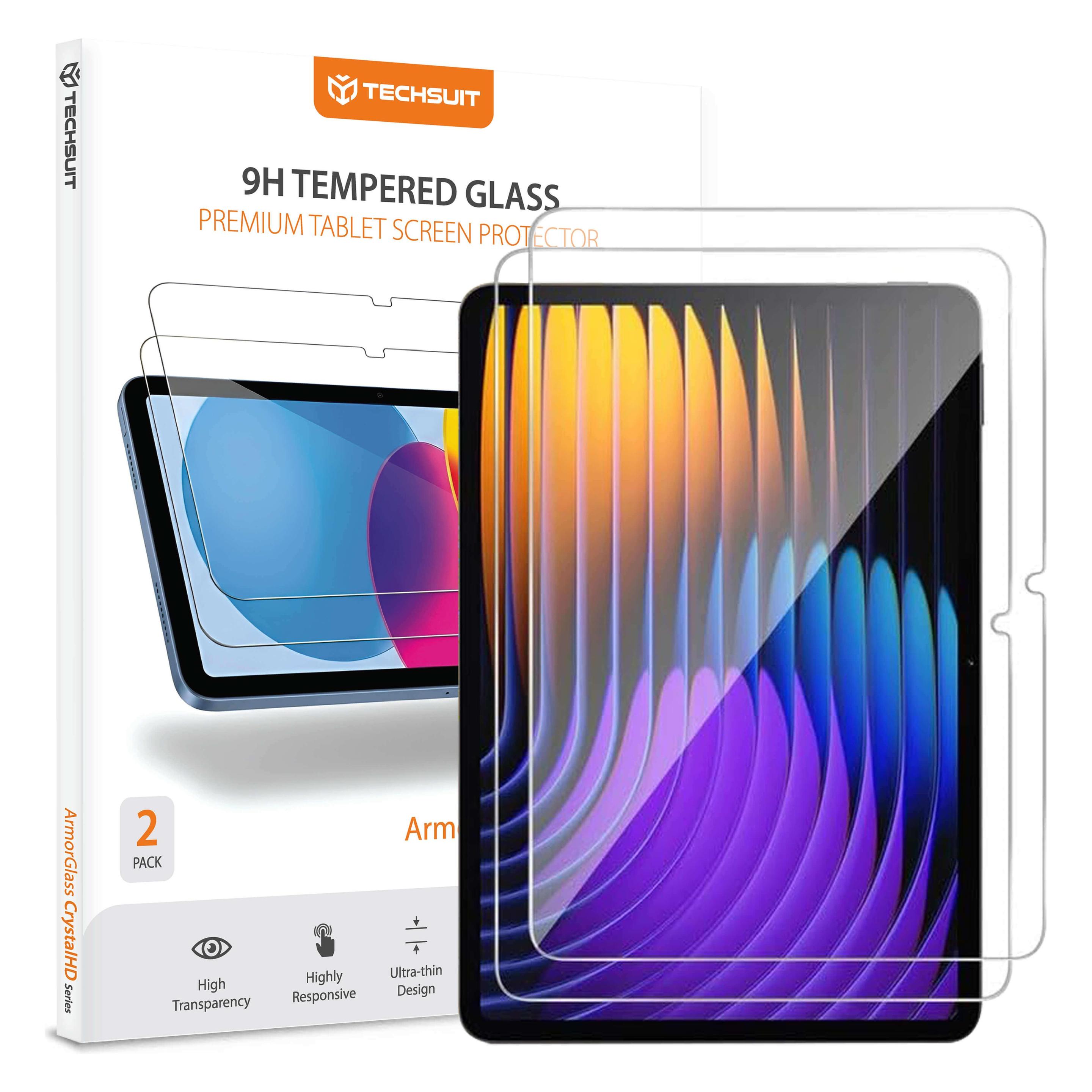 Techsuit - ArmorGlass CrystalHD (2 pack) - Xiaomi Pad 7 - Clear (2 Stk., Xiaomi Pad 7, Xiaomi Pad 7 Pro, Xiaomi Pad 8, Xiaomi Pad 8 Pro) (65367294)