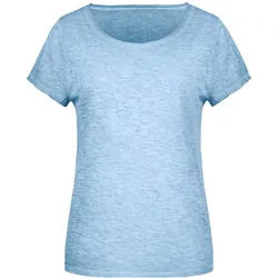 James & Nicholson Damen Bio Vintage T-Shirt 8015 horizon blue XXL