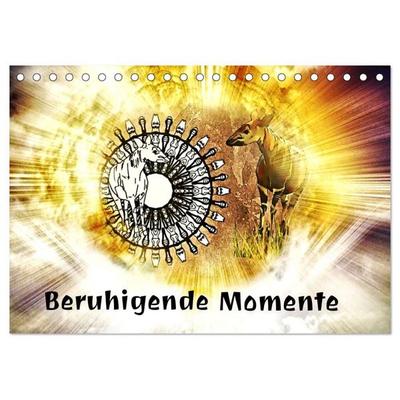 Mandalas 2027 - Beruhigende Momente (Tischkalender 2027 DIN A5 quer), CALVENDO Monatskalender