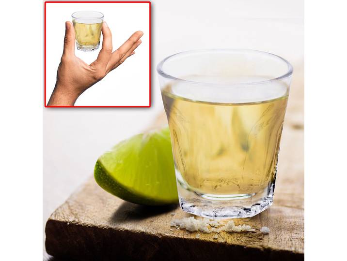 Schnapsgläser, Kristall-Look, je 40 ml, 6er-Set
