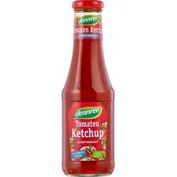dennree Tomatenketchup zuckerreduziert bio 500ml