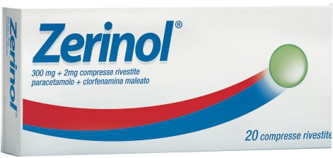 Zentiva Italia Zerinol 20 Compresse Rivestite 300mg+2mg