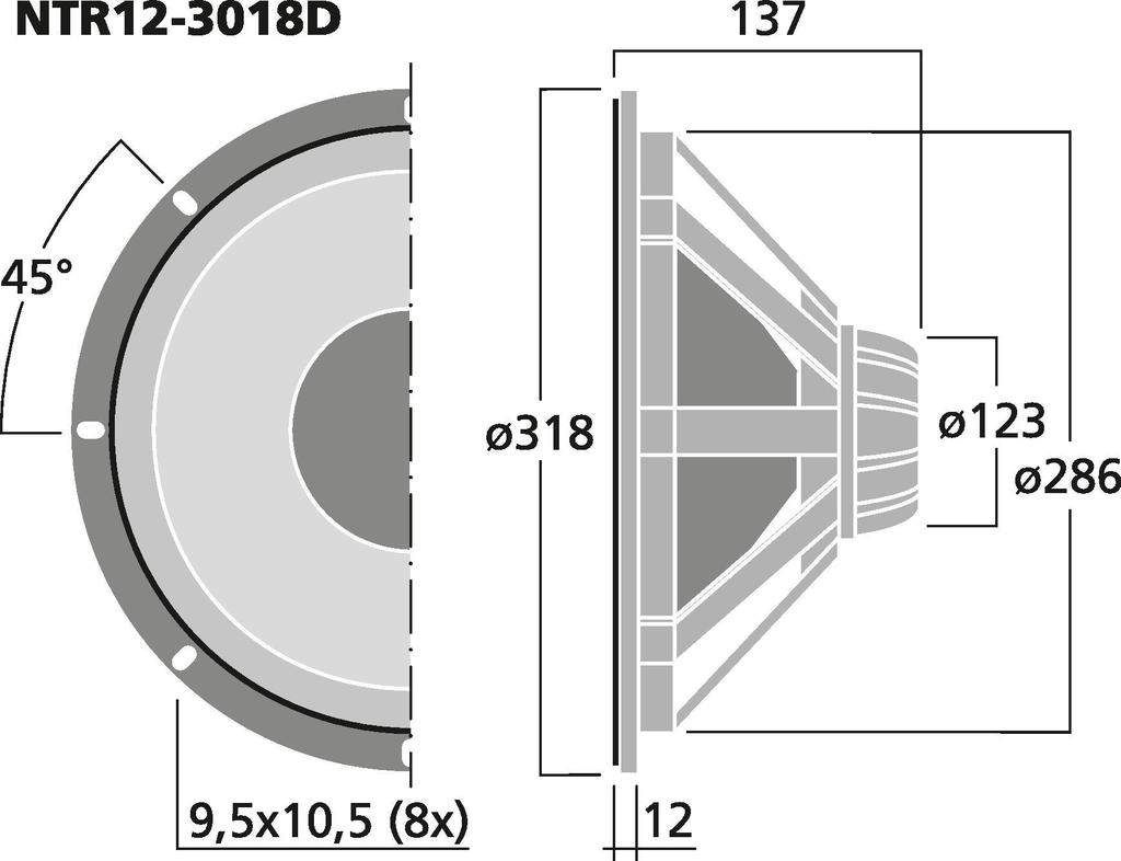 MONACOR NTR12-3018D