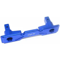 GPM aluminium karosseriebefestigungshalter hinten blau trx 1/10 e-revo
