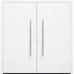 Hörmann Aluminium Haustür TopComfort Portal Motiv 860, 2-flügelig