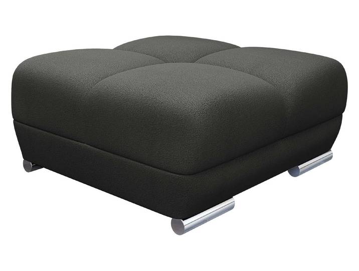 MIRJAN24 Polsterhocker Logo, Wellenfeder, 90x90x45 cm