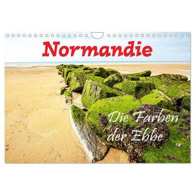 Normandie Die Farben der Ebbe (Wandkalender 2026 DIN A4 quer), CALVENDO Monatskalender