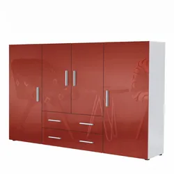 HIGHBOARD Nora Front in Bordeaux Hochglanz