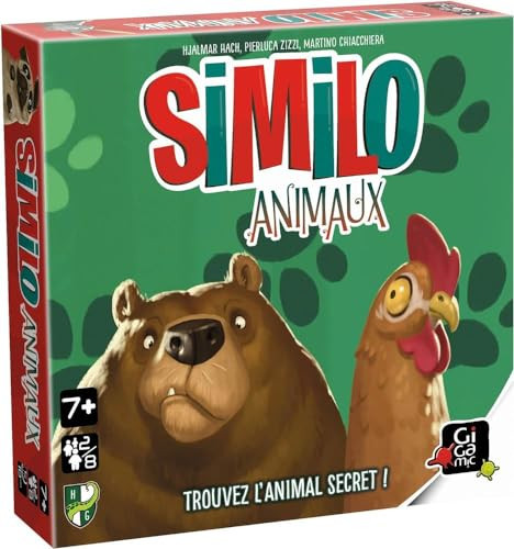 Gigamic SIMILO Dieren tafelspel voor kinderen vanaf 7 jaar