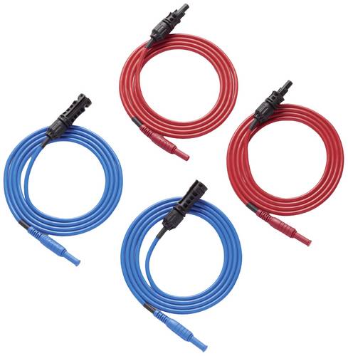 Fluke FLK-TL1000-MC4 Messleitungs-Set MC-Stecker Rot, Schwarz 1 Set