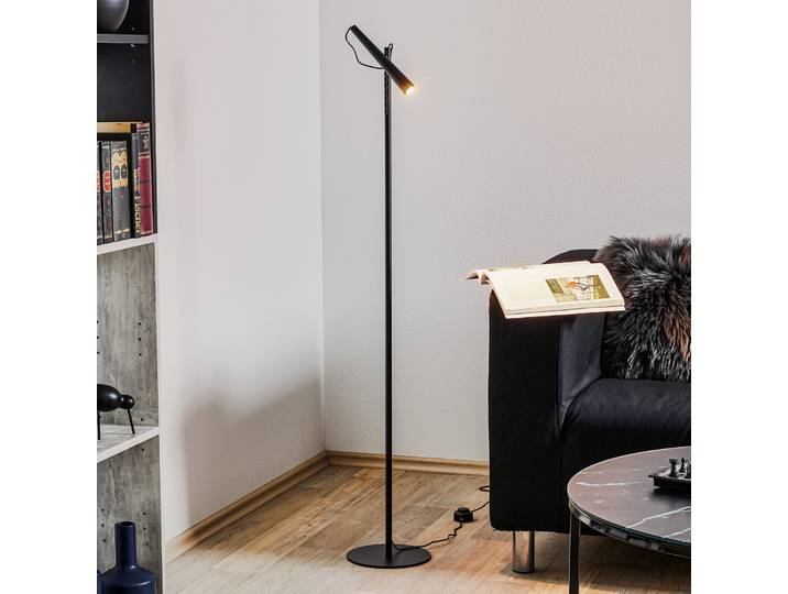 Lampadaire LED Magneto, noir - Foscarini - Salon / séjour - Design - Métal