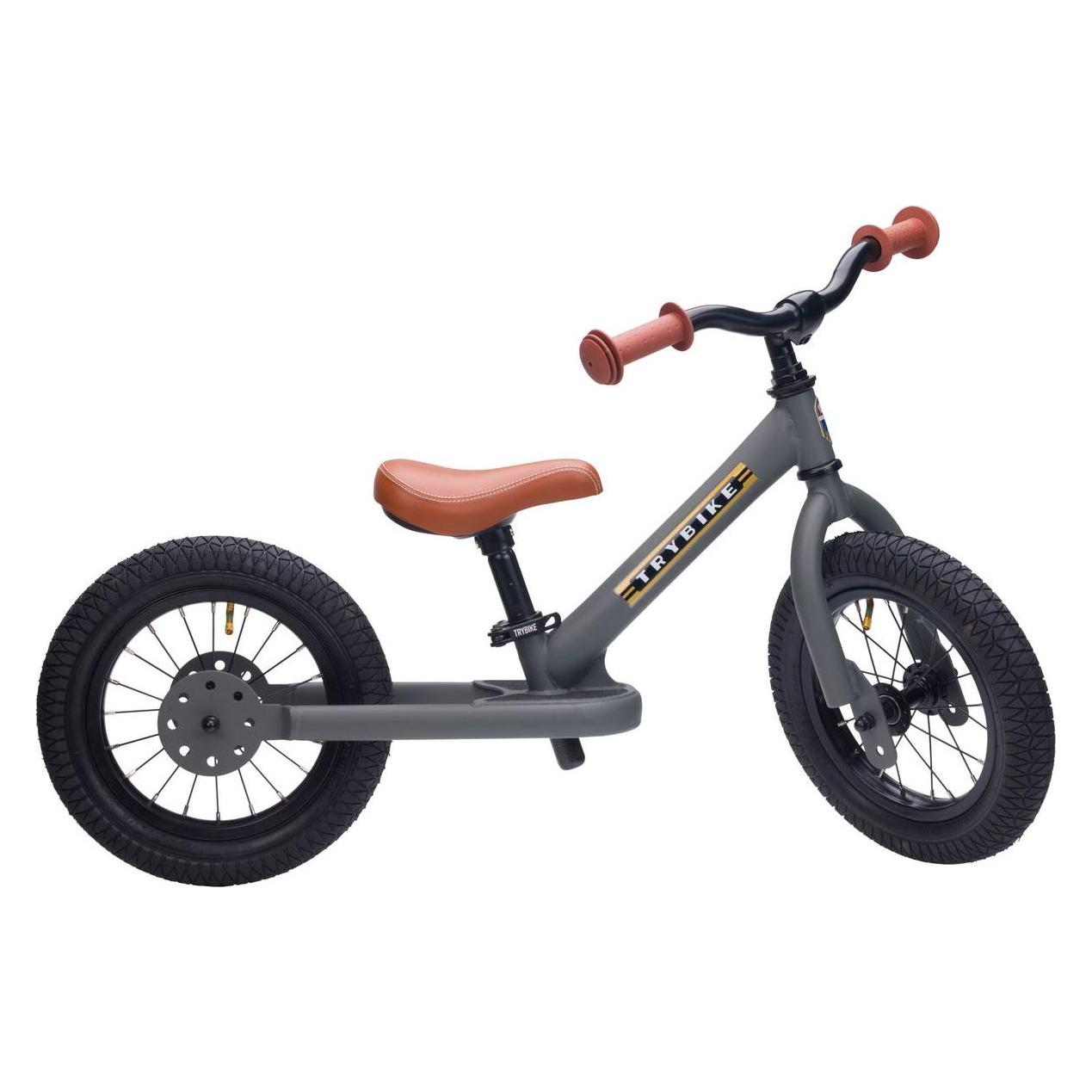 Trybike 2 wheels steel - Antracite Grey (30TBS-2-GRY) (12") (30TBS-2-GRY)