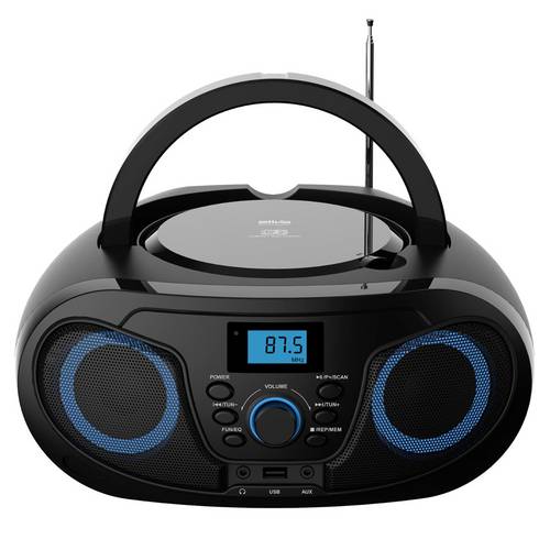 Silva Schneider MPC 25.4 USB schwarz CD-Radio Schwarz