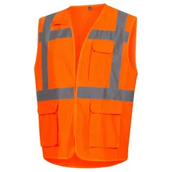 Warnweste antistatisch Kl. 1 "7119" - S - Orange