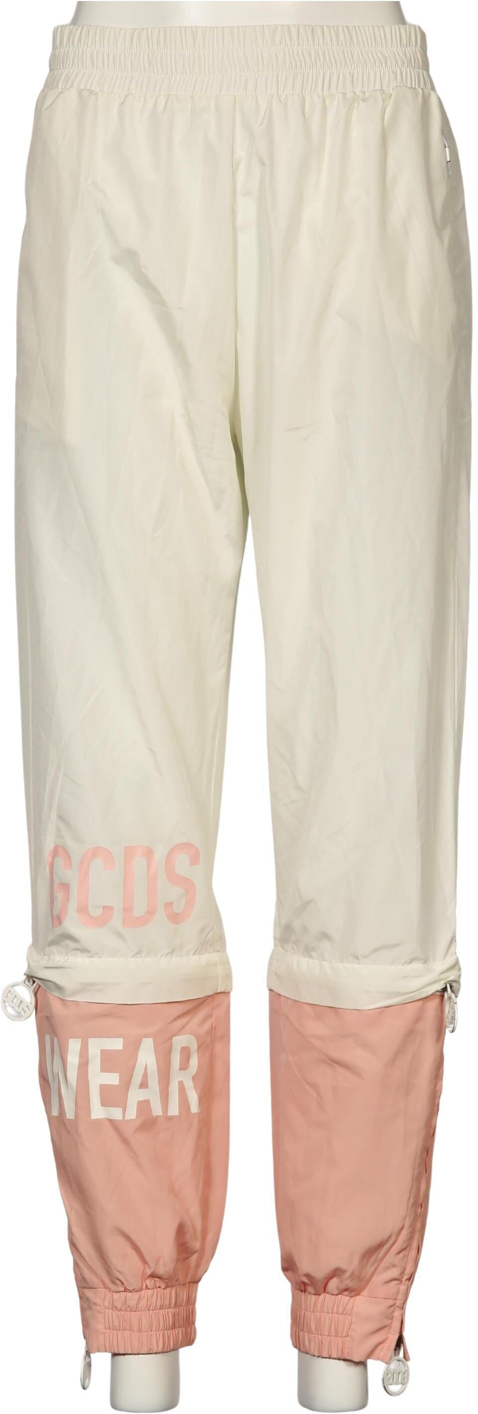 Gcds Damen Stoffhose, Mehrfarbig, Gr. S, Synthetik - Second Hand