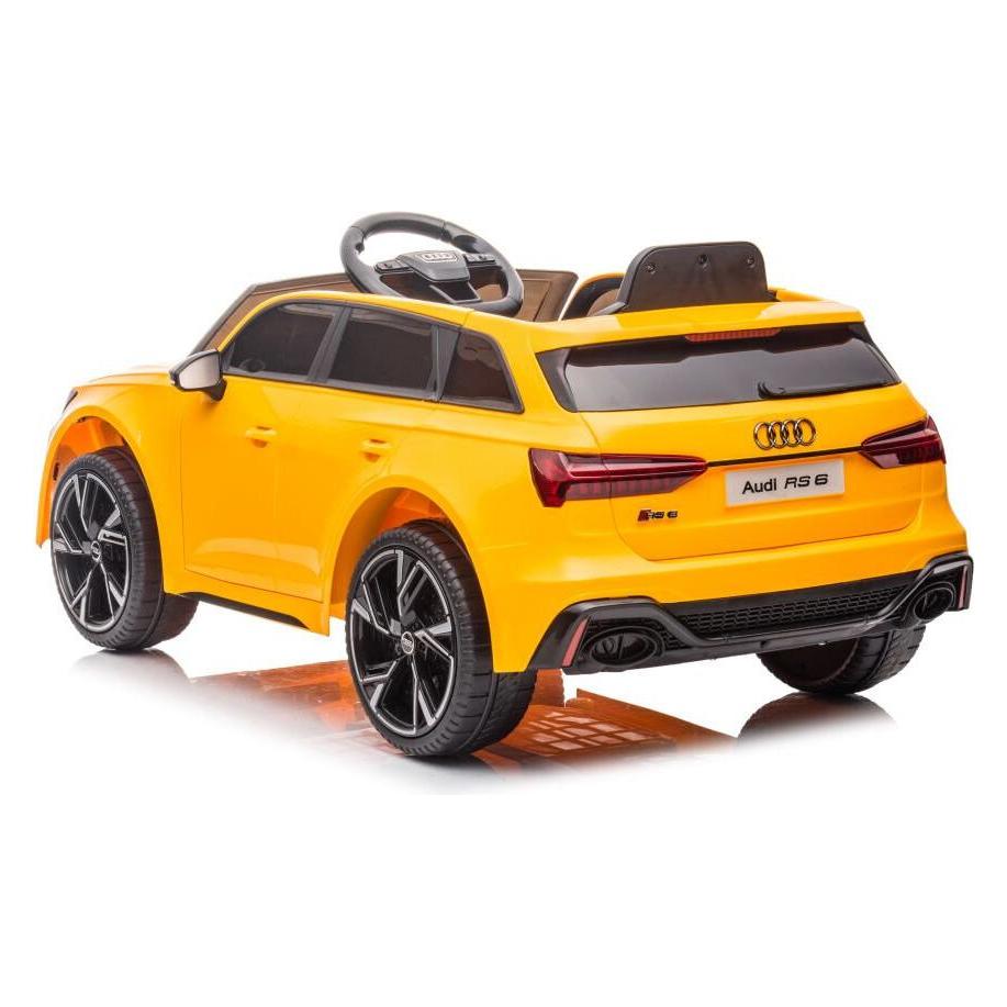 Lean Toys Leantoys Elektrischer Gehwagen Audi RS6 BRD-2118 Gelb (11967)