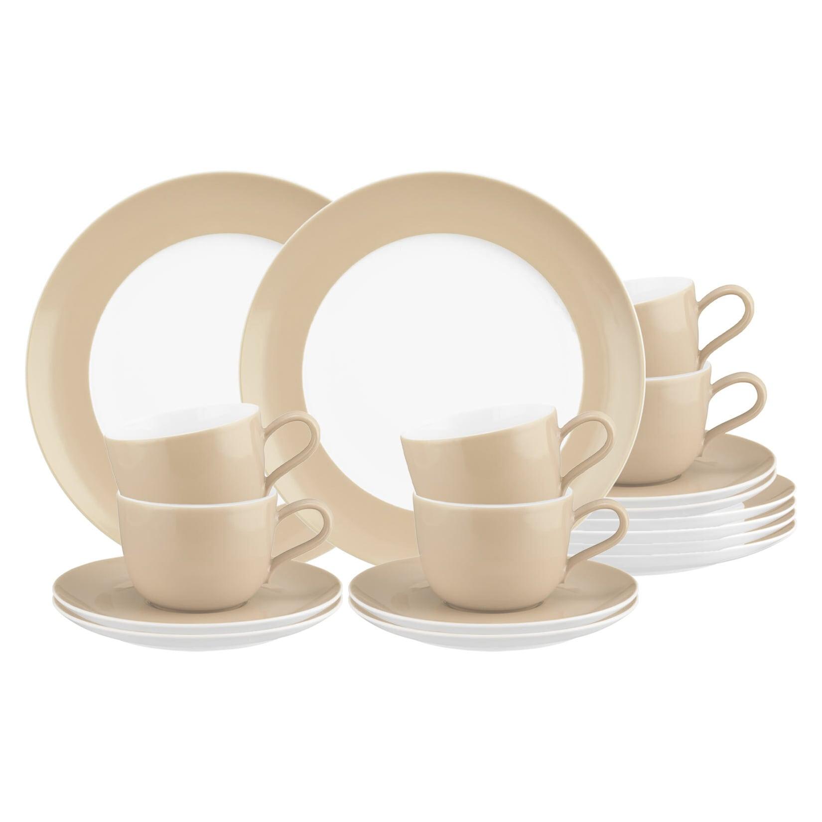 Seltmann Weiden Kaffeeservice Liberty Pure Colors 18-tlg.