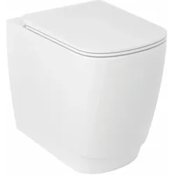 Kludi-RESA S Spiralflush-Stand-WC in Mattweiß, 55 cm Höhe