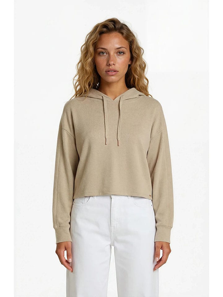 Geographical Norway Hoodie "Fybille" in Beige - M