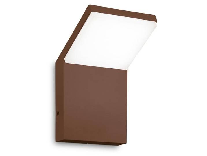 Ideal Lux 322704 OUTDOOR STYLE LED-Außenwandleuchte 9W 1050/780lm 3000K IP54 Kaffeebraun
