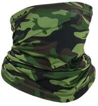 Perfect Picks Market UV Protection Cooling Neck Gaiter Breathable Cycling Face Mask For Outdoor Sports green 1pcs