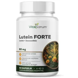 VitaSanum® - Lutein FORTE 40 mg – 1 Kapsel Tagesportion