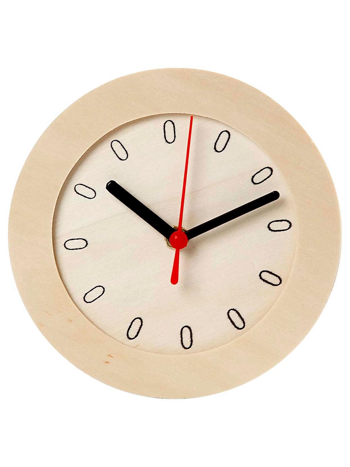 Creativ Company Clock with Wooden Frame