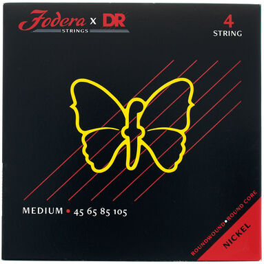 Fodera x DR 4-String Set STD Nickel