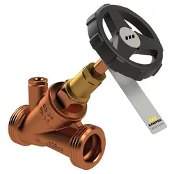 Freistromventil KEMPER RG mit Entleerstopfen G1/4 AG DN15 (1/2'')