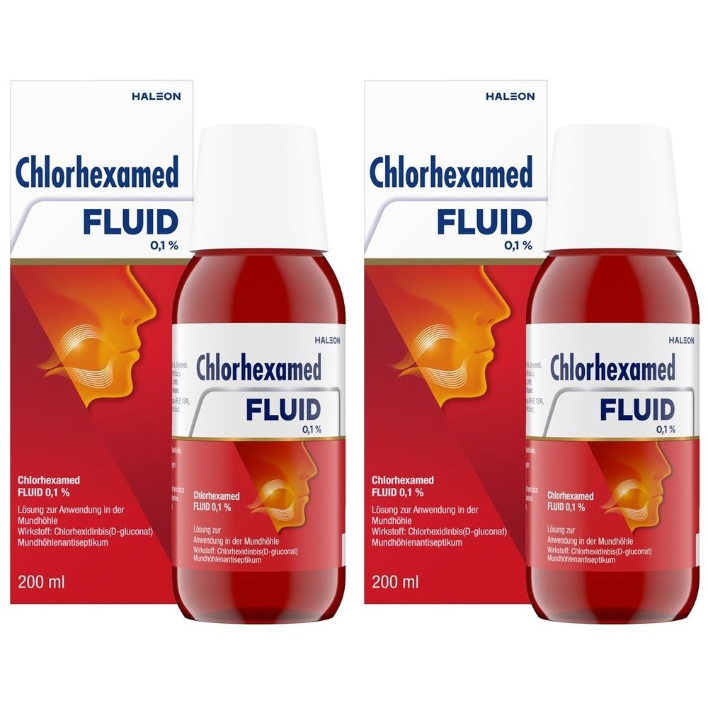 Chlorhexamed Fluid 2x 2x200 ml Lösung