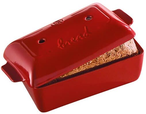 Emile Henry Burgundy 2.2L Bread Loaf Baker