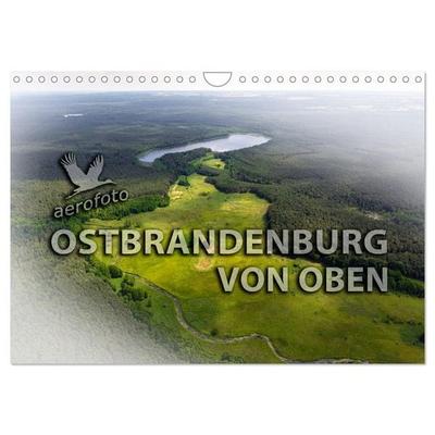 Ostbrandenburg von oben (Wandkalender 2026 DIN A4 quer), CALVENDO Monatskalender