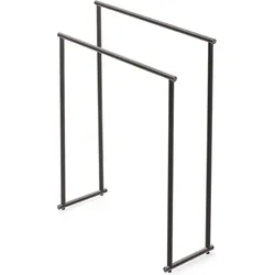 Bar Handtuchständer dunkles Metall matte