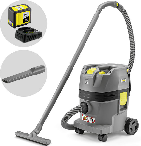 Karcher Kärcher NT 22/1 Ap Bp L - Akku Trocken- und Nasssauger - Behälter 22 l - 36V 5Ah