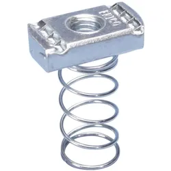 Caddy, Muttern + Unterlegscheiben, ERI SPRAM6HD Schienenmutter mit Feder Schienentyp A 315080