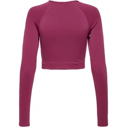 Only Play, Damen, Sportshirt, ONPJIJI Sportoberteil Sportoberteil (L), Violett