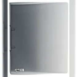Brunnen Ringbuch FACT!, Polypropylen, DIN A4, schmal, schwarz