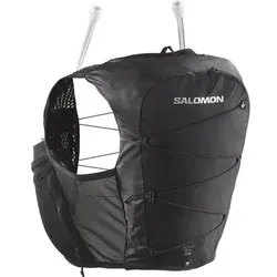 SALOMON Rucksack ACTIVE SKIN 8W wth flasks BLACK/BLACK, Größe XS in Schwarz Schwarz