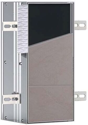 Emco Asis Plus WC-Modul 975611003 Anschlag rechts, Unterputzmodul, befliesbar