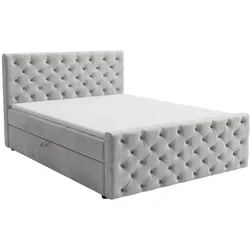BOXBETT Montego 140x200 Hellgrau