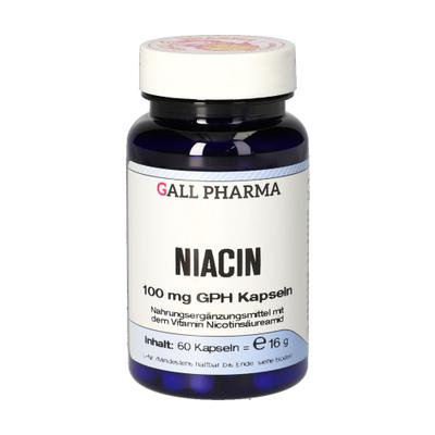 Niacin 100 mg GPH Kapseln 120 St