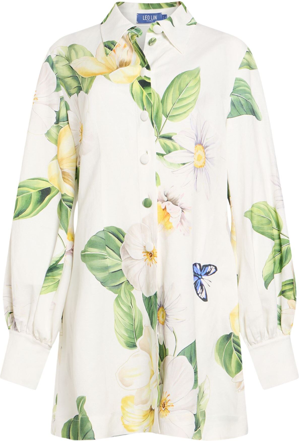Leo Lin Camisa Mujer Blanco 42 Mujer