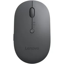 Lenovo Multi-Device - X9 Edition kabellose Maus - 2.4 GHz, Bluetooth 5.0 - grau/schwarz