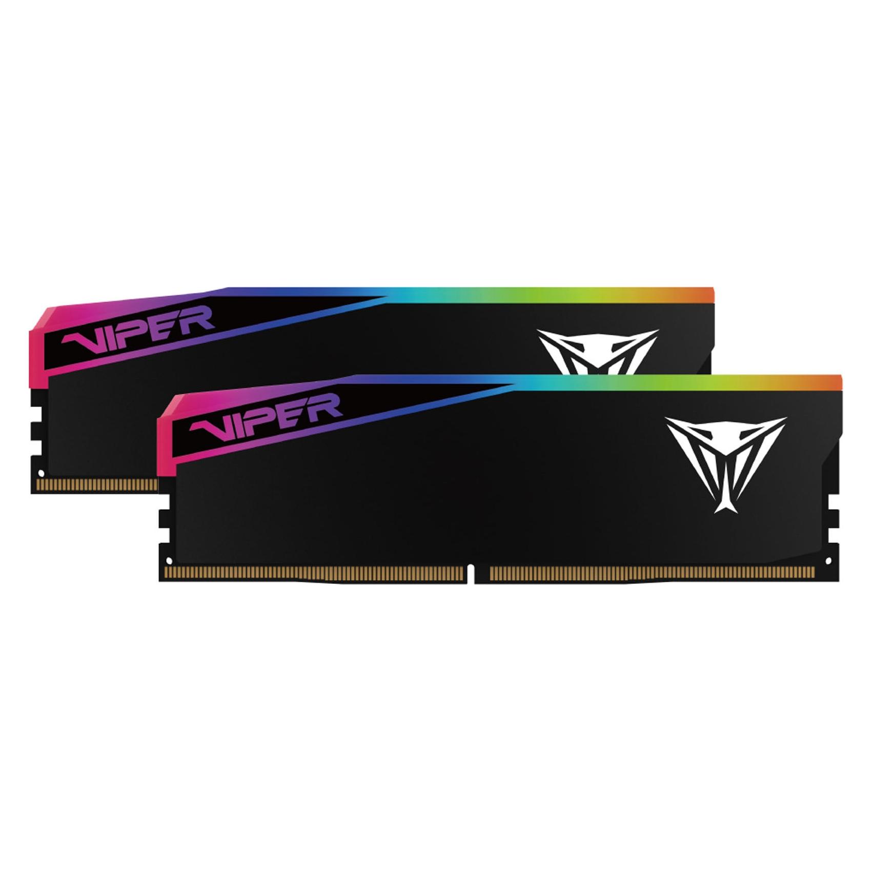 Patriot DDR5 PC6400 96GB 2x48 Viper Elite 5 Ultra RGB CL32 (2 x 48GB, 6400 MHz, DDR5-RAM, DIMM) (VEUR596G6432K)