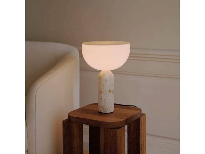 Kizu Tischleuchte Small Kunis Breccia - New Works - Esszimmer - Design - Marmor - Einflammig