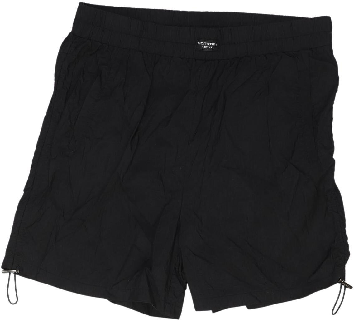 Comma Damen Shorts, Schwarz, Gr. S, Synthetik - Second Hand