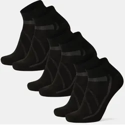 AERO FAHRRAD KURZSOCKEN - 3-Pack - Schwarz - 48-51