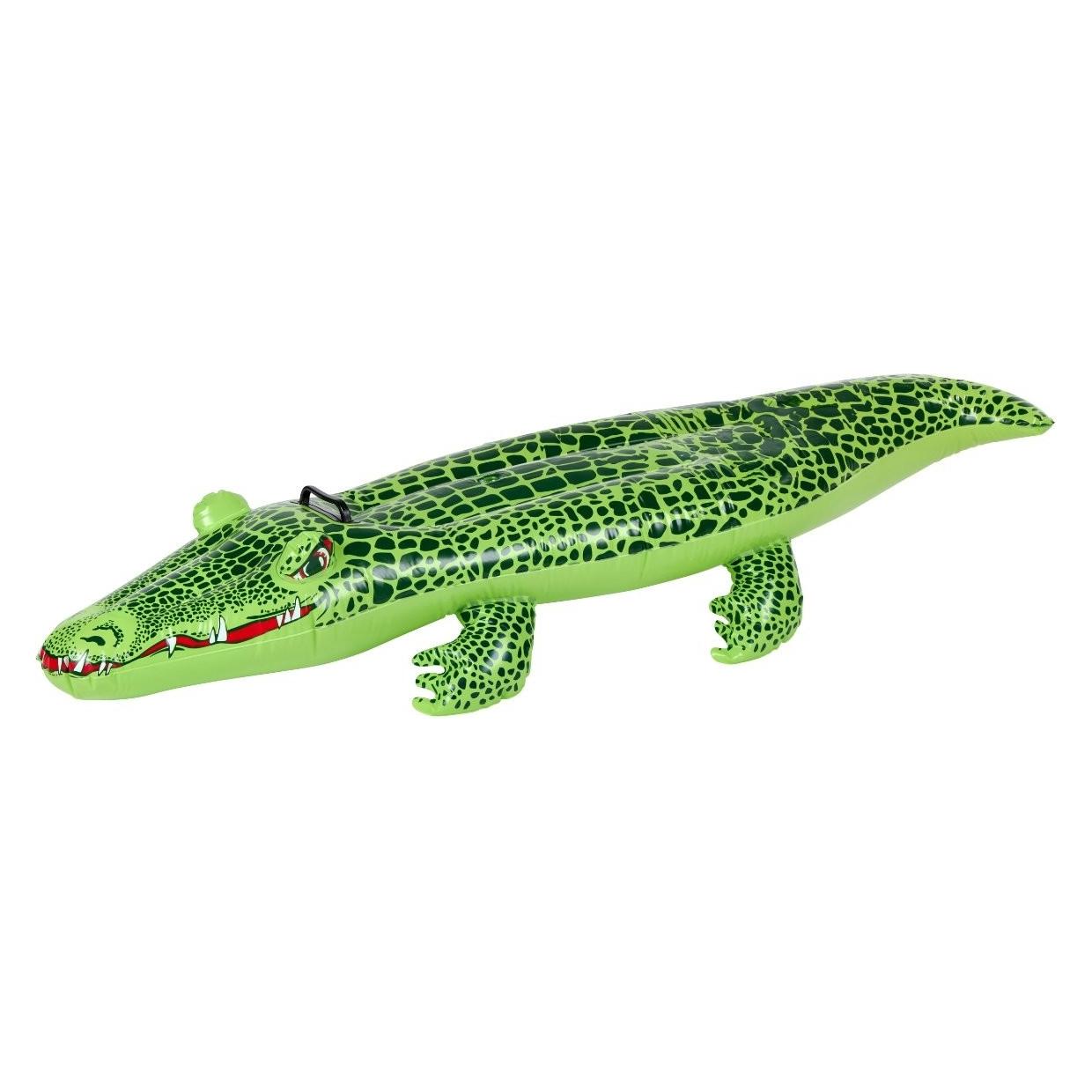 Eddy Toys Aufblasbares Krokodil Ride-On 139x61cm (1390 x 610 x 230 mm) (49598946)