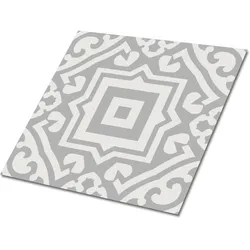 FLIESENAUFKLEBER 9 Stück 30x30 cm selbstklebend Geometrische Muster