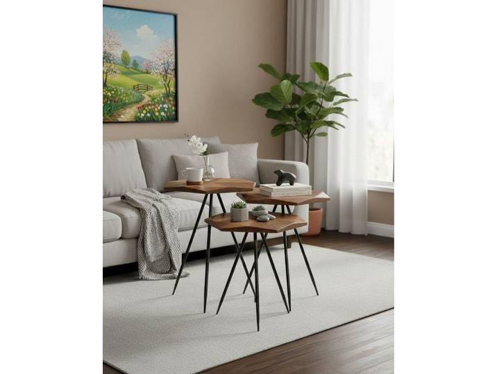 JVmoebel Couchtisch Modern Couchtische Beistelltisch Praktisch Holz Braun Komfort Exklusiv (1-St), Made in Europa
